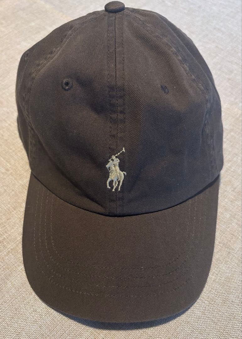 美品‼︎ POLOベースボールキャップ　ブラウン　　ラルフローレン