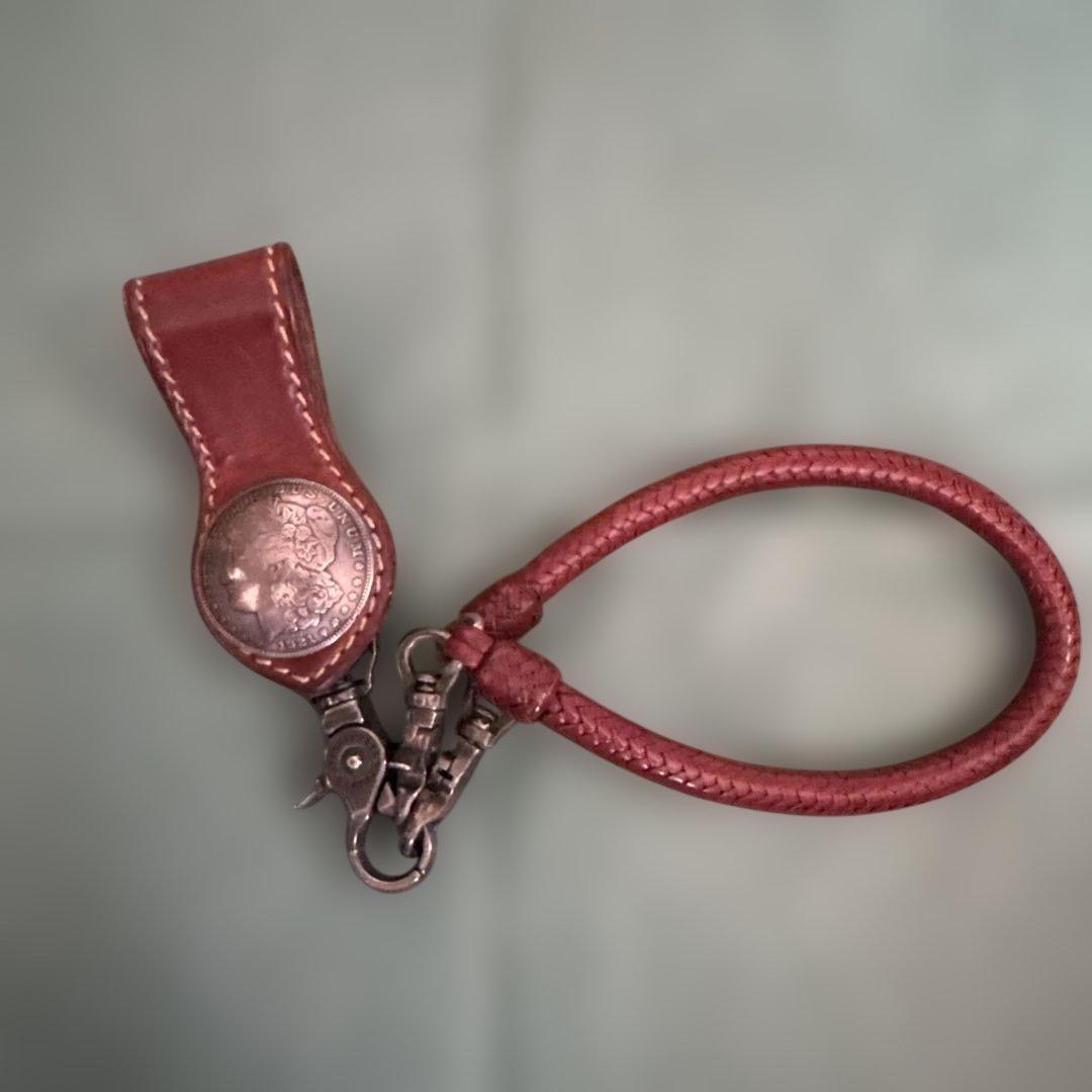 ハリスノカゼ　ベルトループキーホルダー　モルガンコンチョ