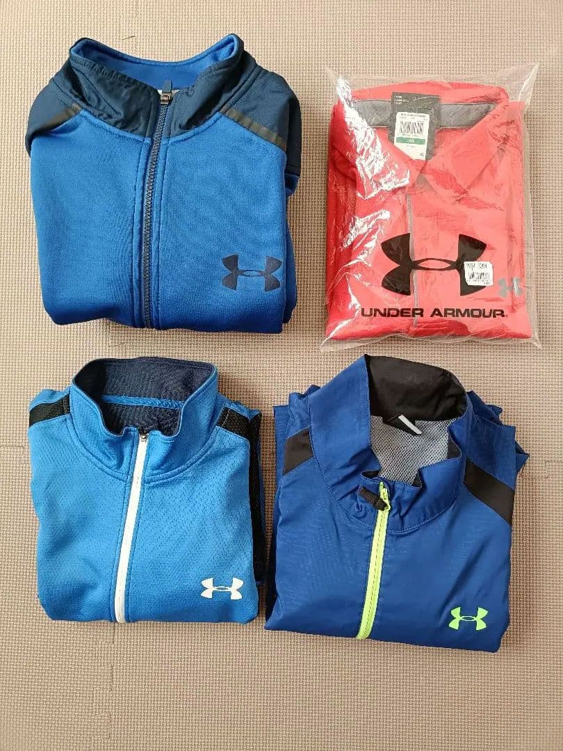 【値下げ】Under Armour 新品ポロシャツとウインドーブレーカーセット