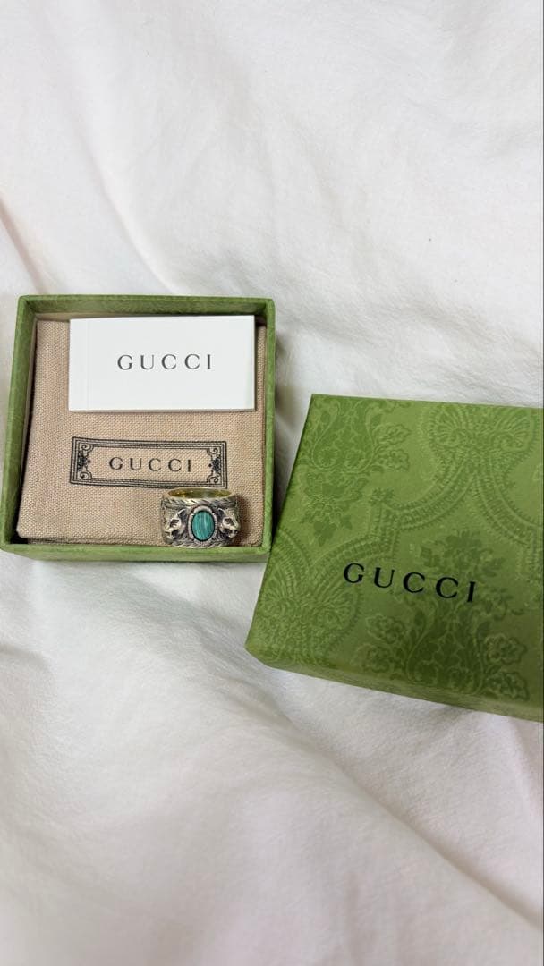 GUCCI タイガーヘッド　シルバーリング19号 楽天市場】【中古】GUCCI グッチ タイガーヘッドリング AG925 シルバー