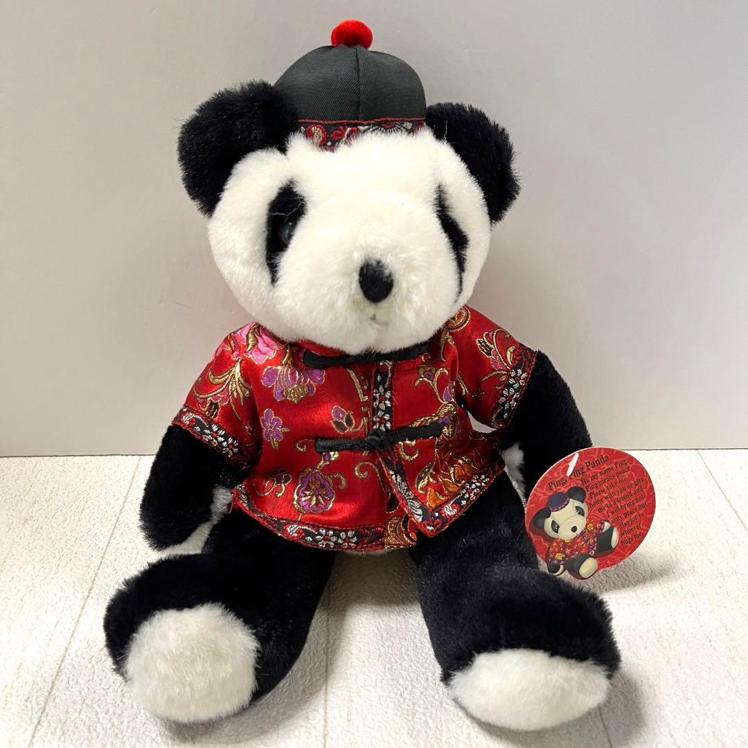 パンダ ぬいぐるみ チャイナ服 - メルカリ