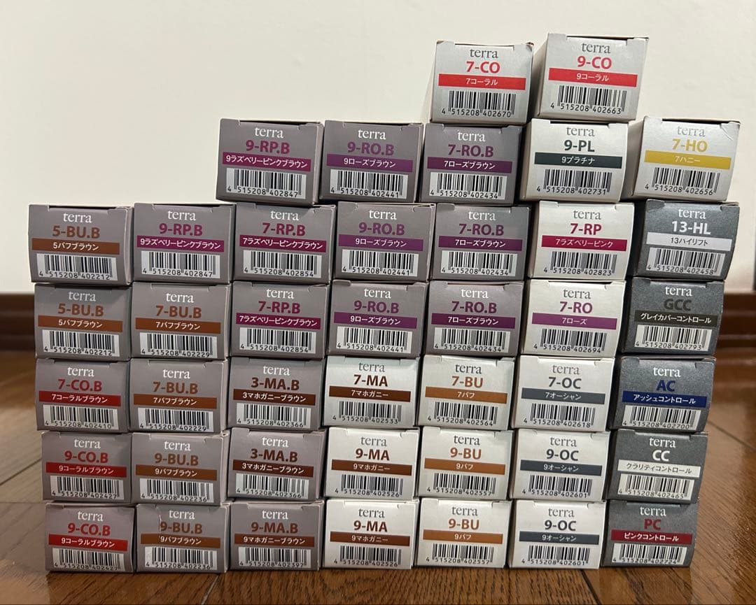 42本セット シュワルツコフ テラ terra カラーリング1剤