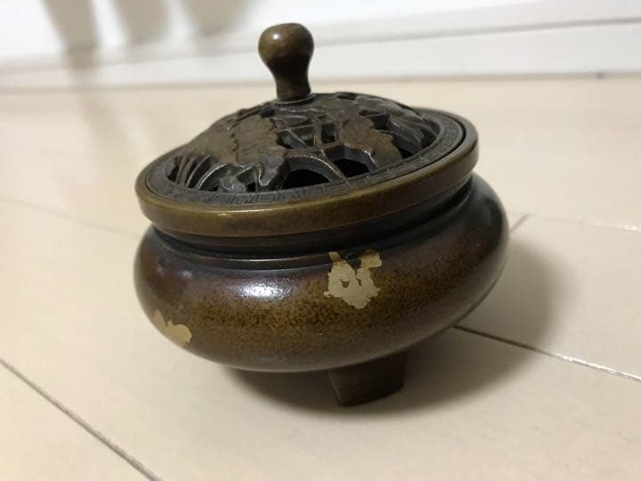 飛雲閣薫炉 古美術 香炉 時代保証