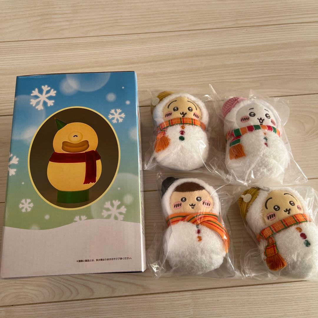 ちいかわ ルームライト 雪だるま.まとめ売り5個です。 ちいかわ