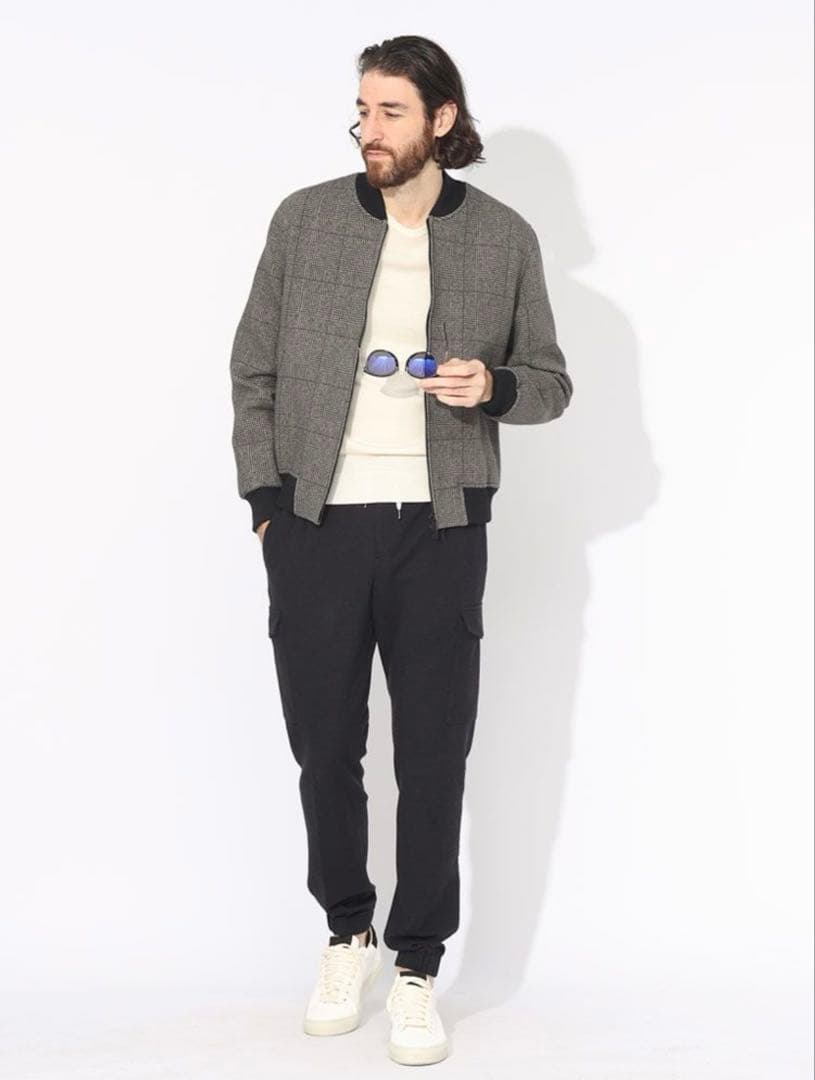 美品 CIRCOLO 1901 チェック柄 フルジップ ブルゾン ジャケット - メルカリ