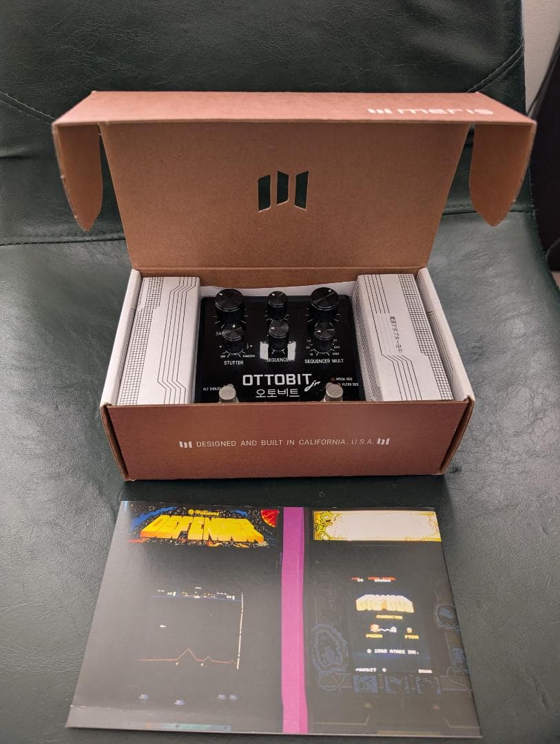 【美品】Meris Ottobit Jr. ビットクラッシャー / シーケンサー meris Ottobit Jr. コンパクトエフェクター ビットクラッシャーペダル