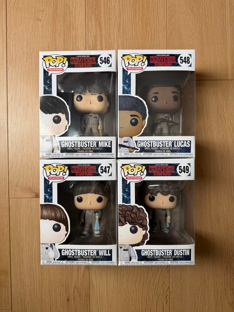 ストレンジャーシングス Funko pop Season2 4体セット Funko POP! Television - Stranger Things S12 (Season 4) Vinyl