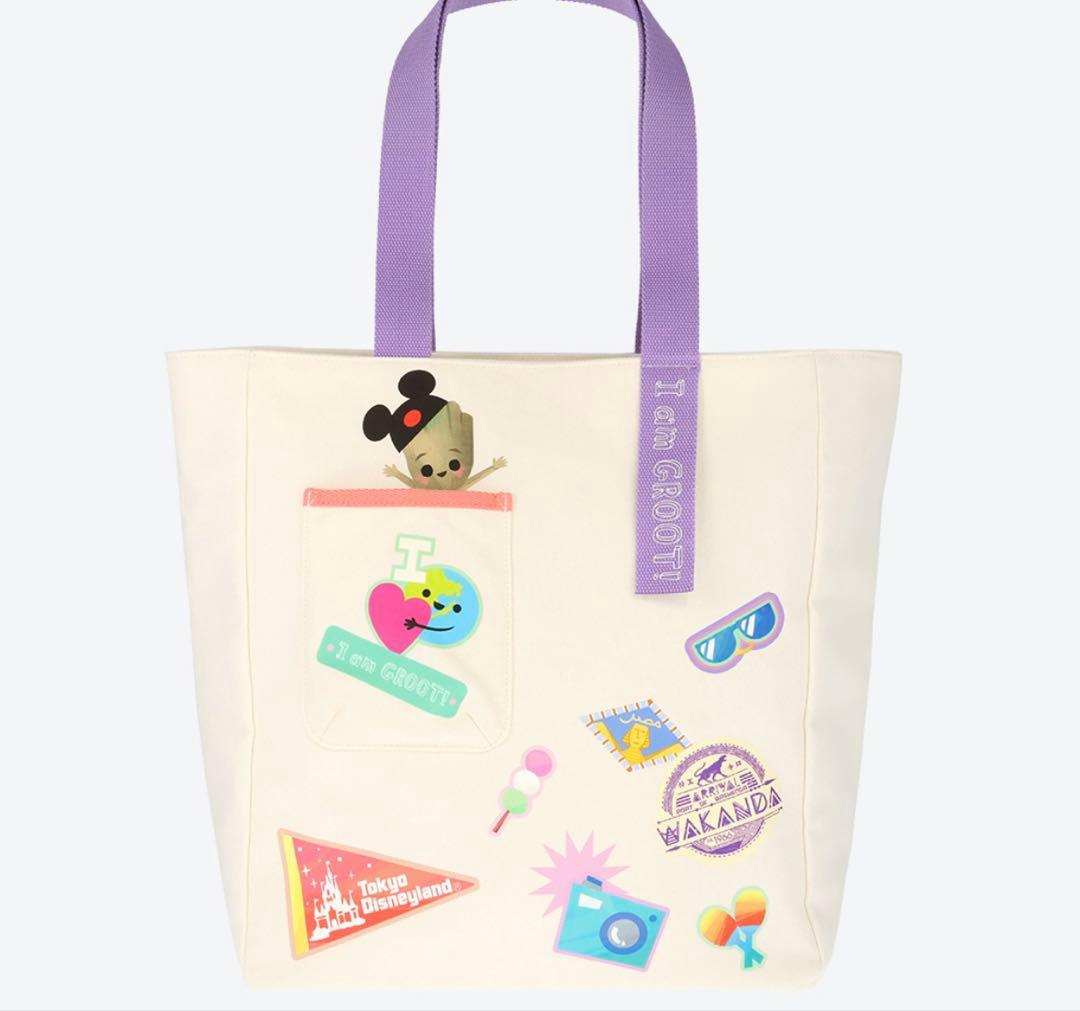 ディズニーランド イッツアスモールワールド グルート トートバッグ