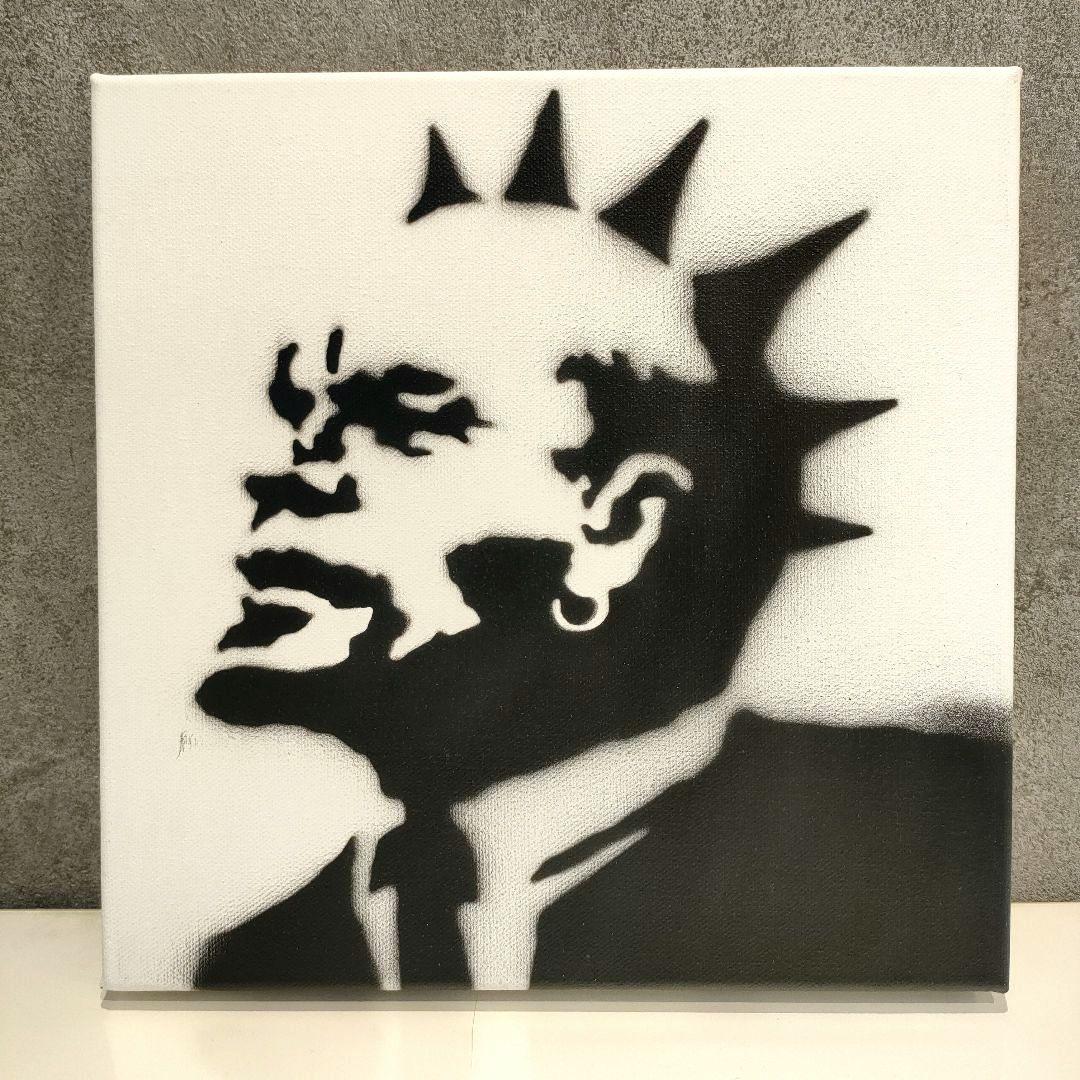 ★ 激レア！　ディズマランド　banksy　バンクシー　木枠 ステンシル Amazon.co.jp: レイジフラワースローター バンクシーステンシル