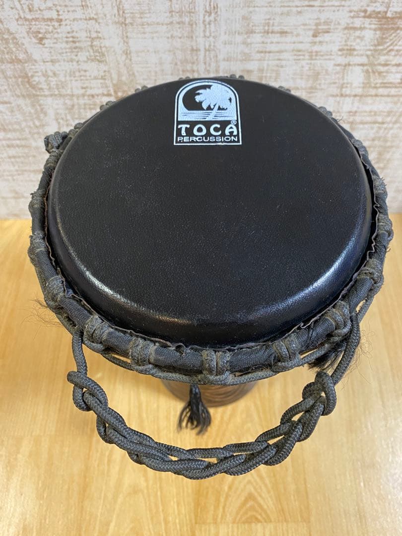TOCA ジャンベ ブラックマンバ 7インチ ロープチューン パーカッション