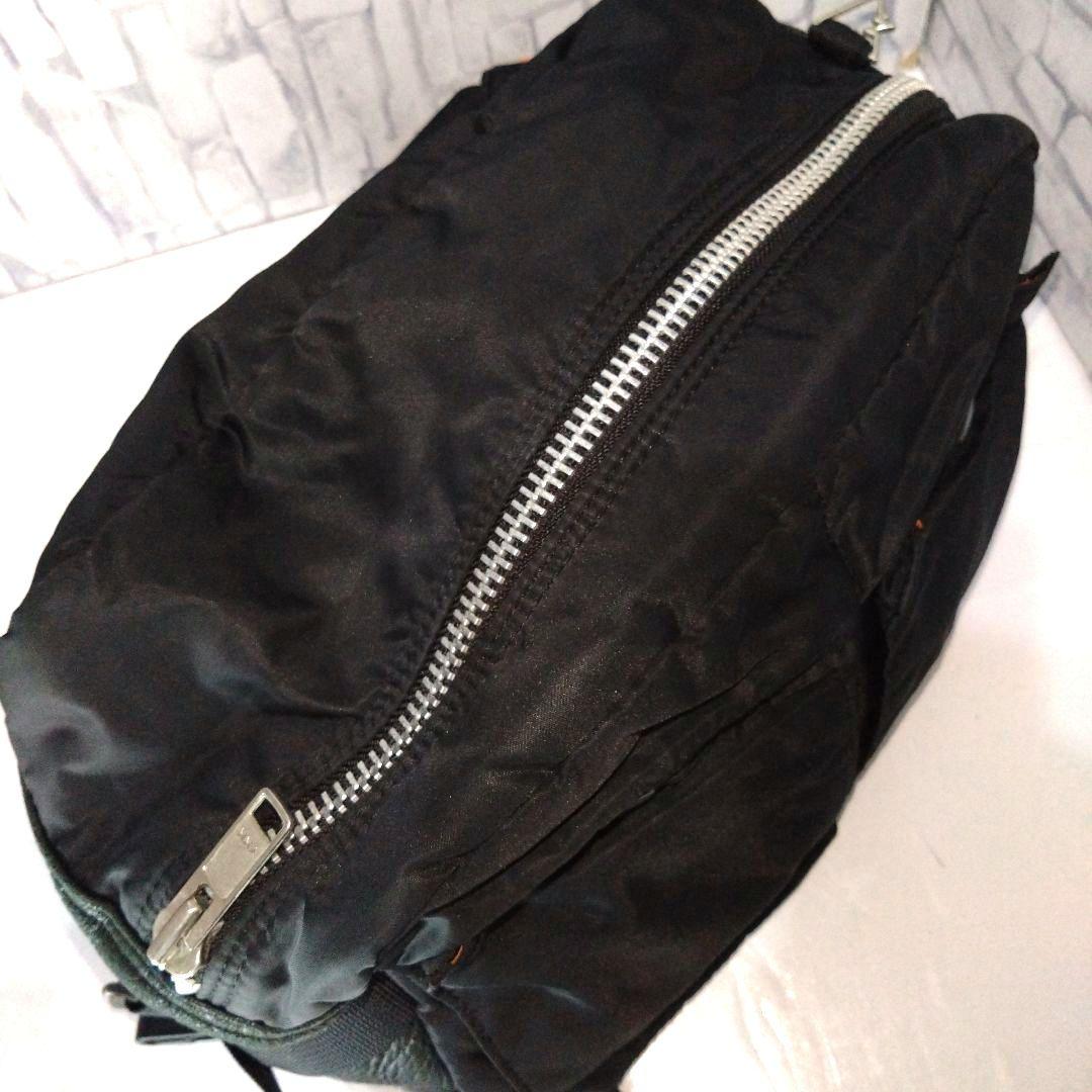 美品 PORTER ウィズリミテッド タンカー ボディバッグ ナイロン レザー