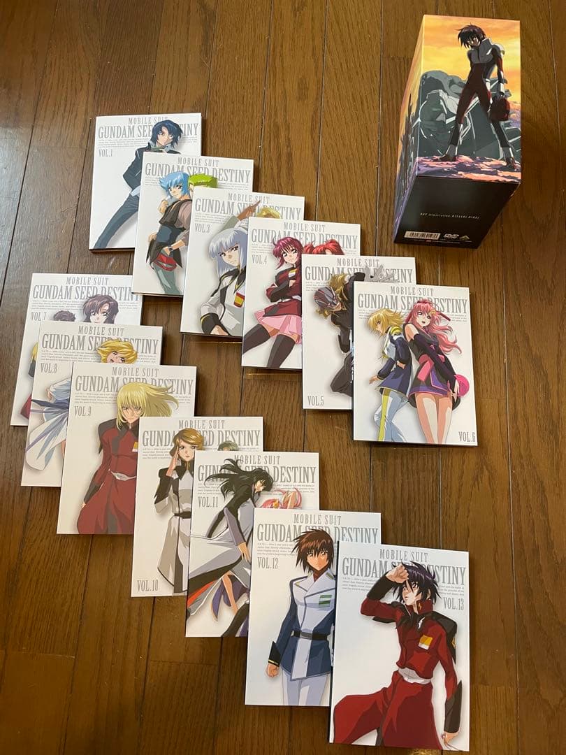 機動戦士ガンダムSEED DESTINY DVDコレクションジャケット全巻セット