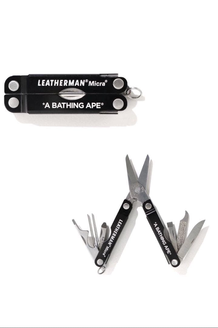 新品17ss BAPE × LEATHERMAN MICRA マルチツール