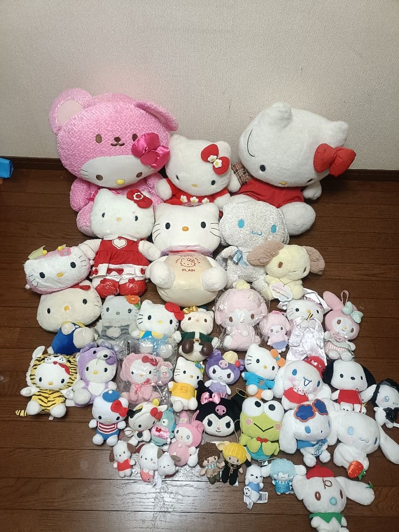 激レア　当時物　まとめ売り　サンリオ　キティちゃん　マイメロ　ぬいぐるみ ドンキのマイメロちゃん、キティちゃん💕