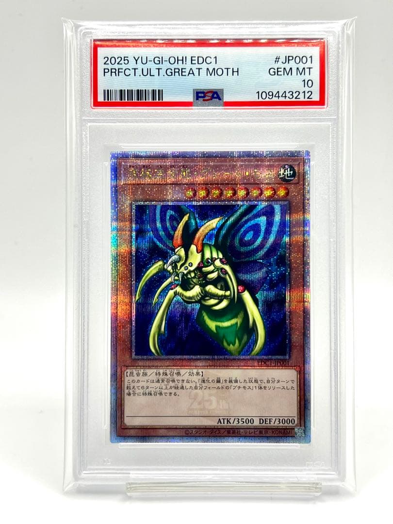 連番PSA10】究極完全態グレートモス ホーリーナイトドラゴン クオシク