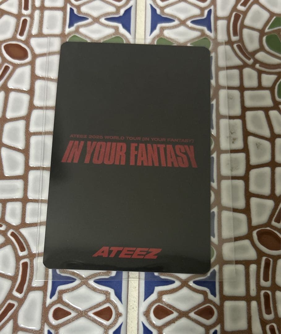 ATEEZ IN YOUR FANTASY トレカ ジョンホ アチズ - メルカリ