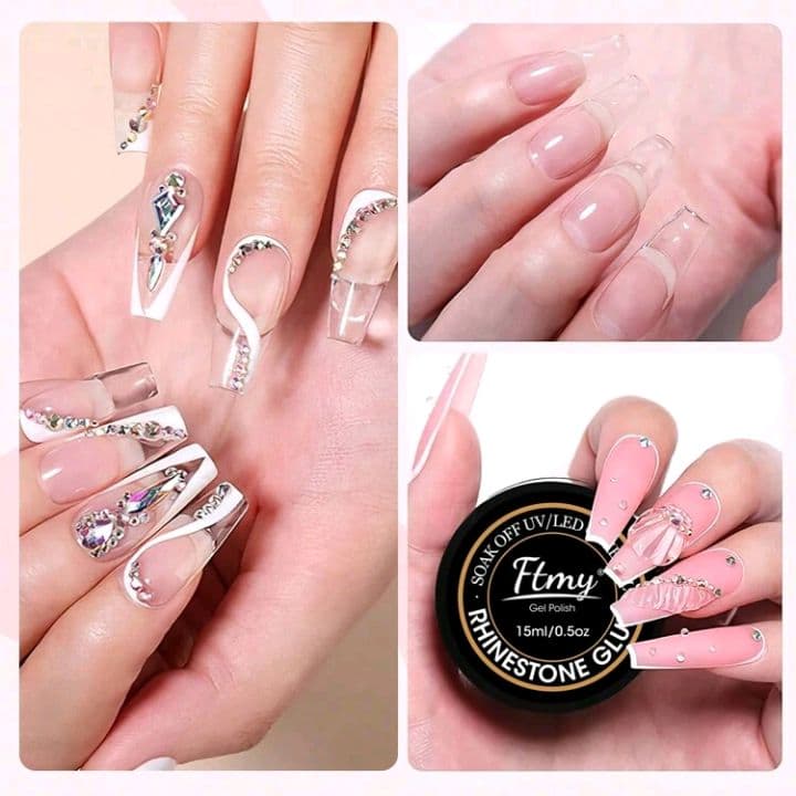 15ml 3Dカービング 粘土ジェル クリアカラー ソリッドジェル ネイル