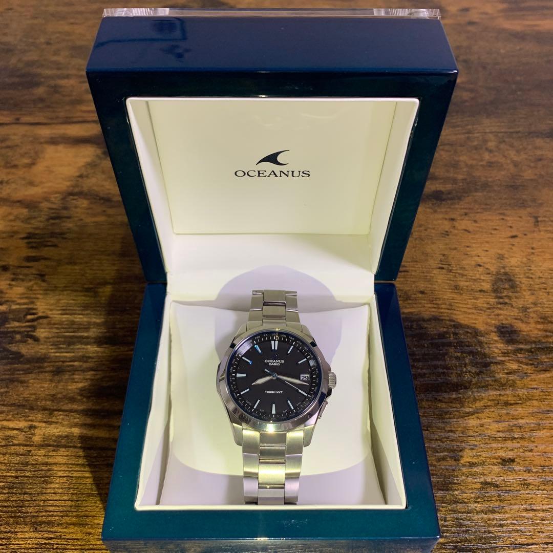 時計 OCW-S100-1AJF Amazon.com: CASIO Oceanus Men's Solar Radio-controlled Watch OCW