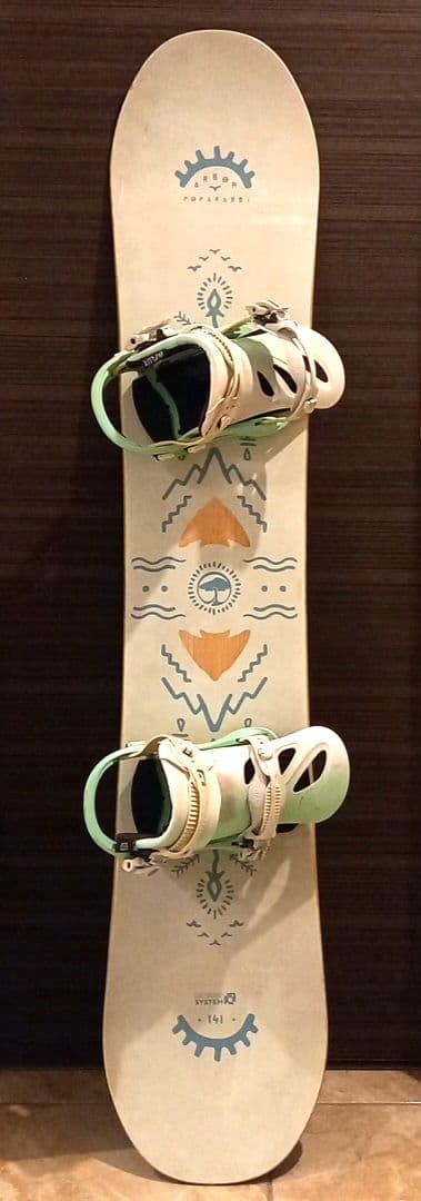 ARBOUR スノーボード ホワイト/ミント141cm