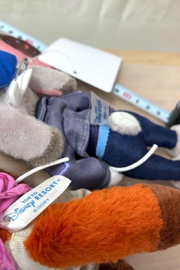 ニック ジュディ ズートピア ディズニーリゾート ぬいぐるみバッジ 2体