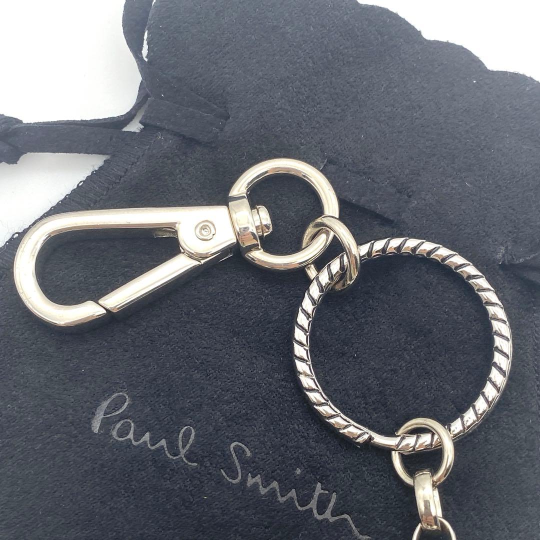 美品】 ポールスミス キーリング ミニクーパー マルチストライプ 車