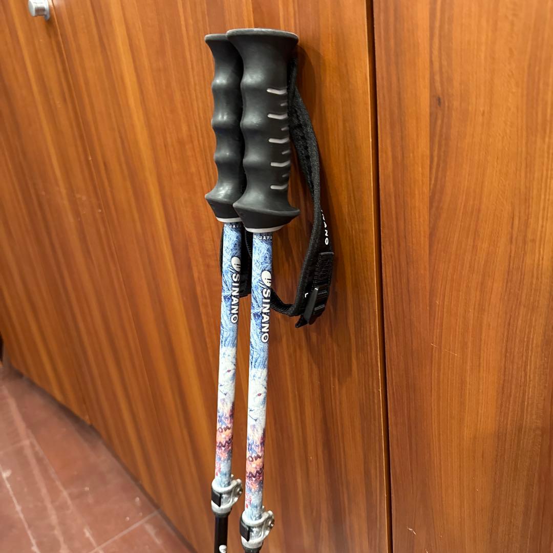 シナノスキー伸縮ポール フリーFAST-α スノーライオン - メルカリ