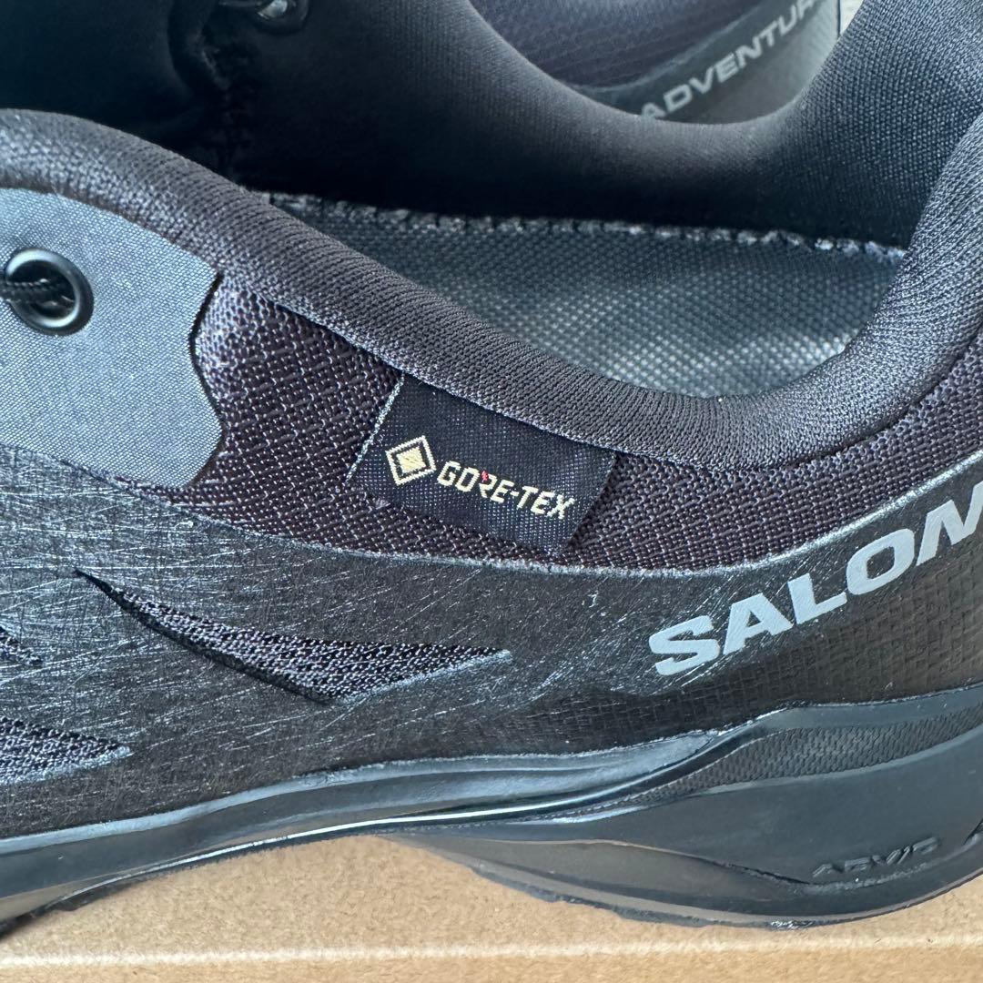 ☆美品☆Salomon X-ADVENTURE GTX 27.0cm ブラック