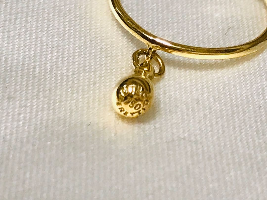 ティファニー 18k 指輪 ティアドロップ