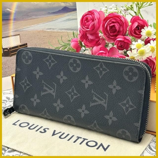 ★極美品★　ルイヴィトン　エクリプス　ジッピーウォレット　ヴェルティカル　長財布