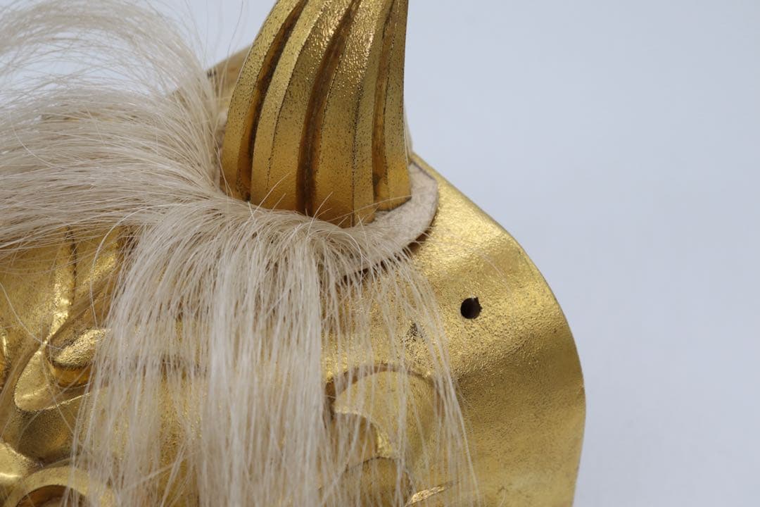 荒井寿斎作 木彫 金獅子 置物 共箱 送料込み259621 - メルカリ