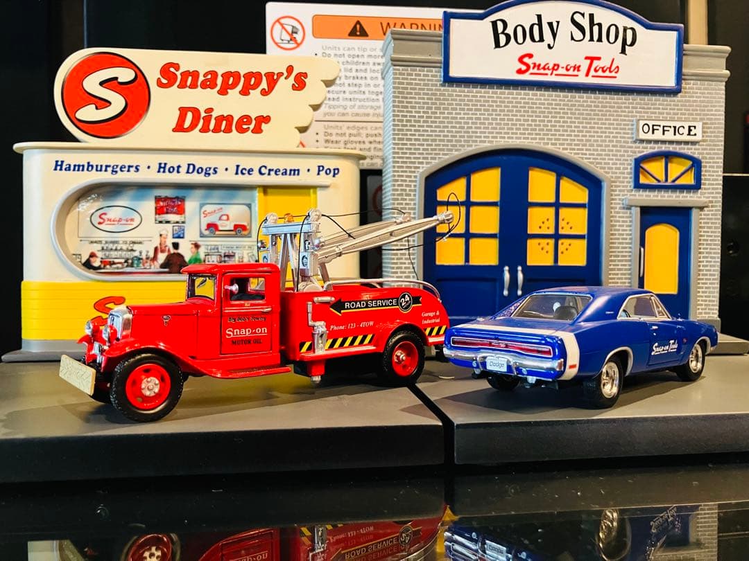 Snap-On 1:43 3台セット Diorama ジオラマ