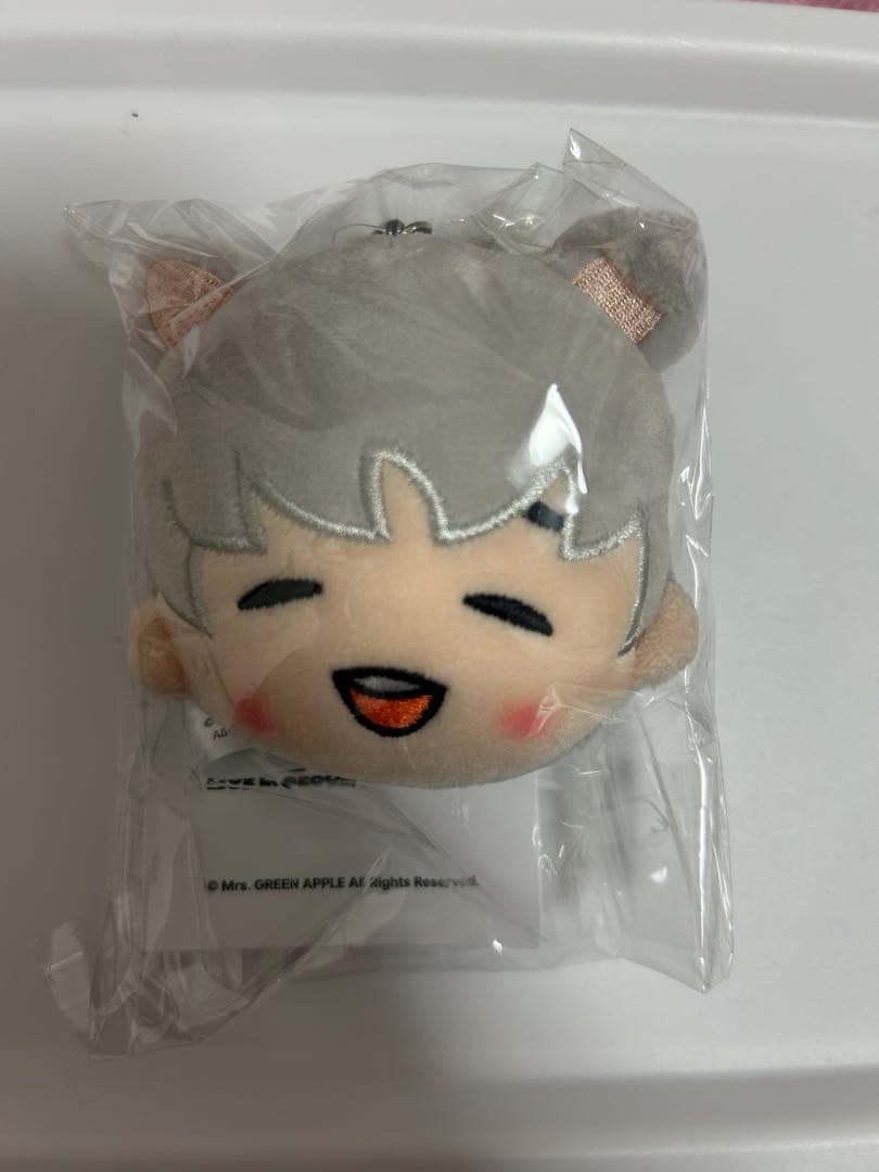 Mrs. GREEN APPLE 藤澤涼架 韓国 ぬいぐるみ キーリング Mrs GREEN APPLE メメル キーホルダー & 藤澤涼架 韓国 ソウル