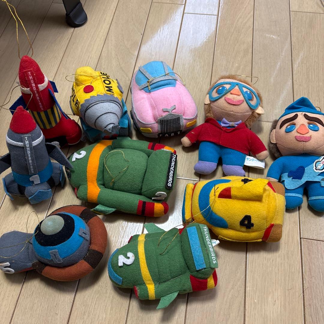 サンダーバード ぬいぐるみ 10体セット