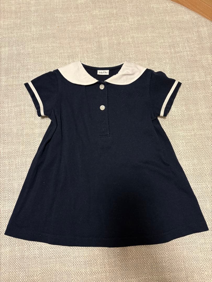 Baby Dior ネイビー 半袖ワンピース・チュニック DRESCCO（ドレスコ） ワンピース ネイビークールマックス半袖