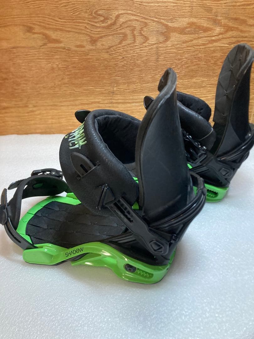 SALOMON DISTRICT スノーボード ビンディング グリーン S - メルカリ