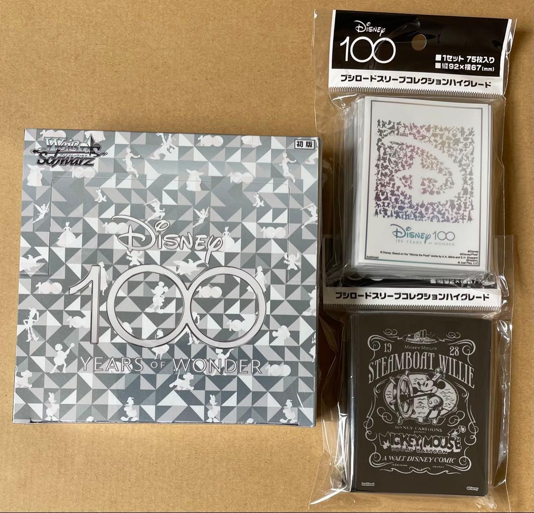 ヴァイスシュヴァルツ　ディズニー100 ＆スリーブ