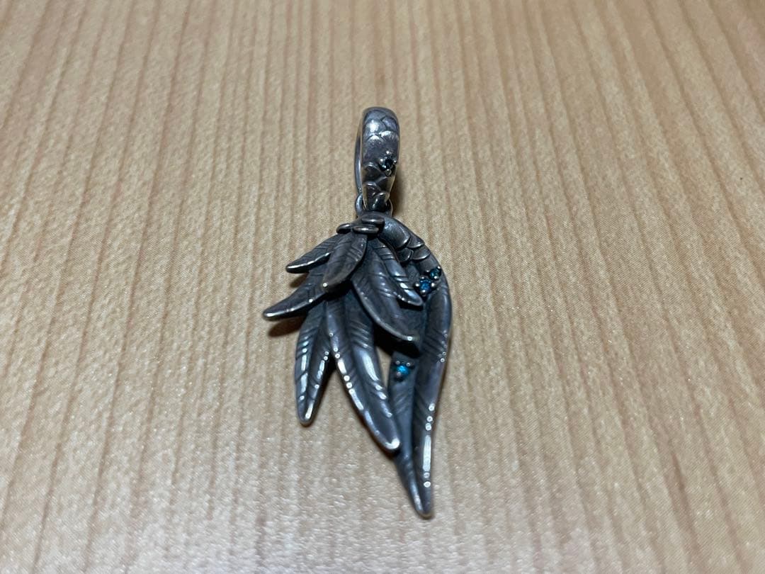 ブラッディマリー ペンダントトップ　Ice 青鳥　シルバー925 ユニセックス