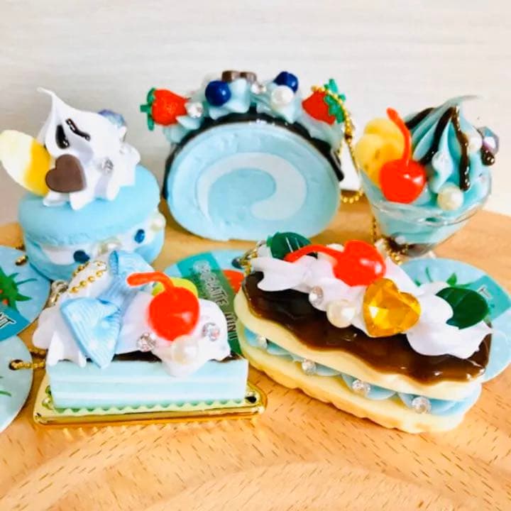 キラデコスイーツBC　チョコミント 5点