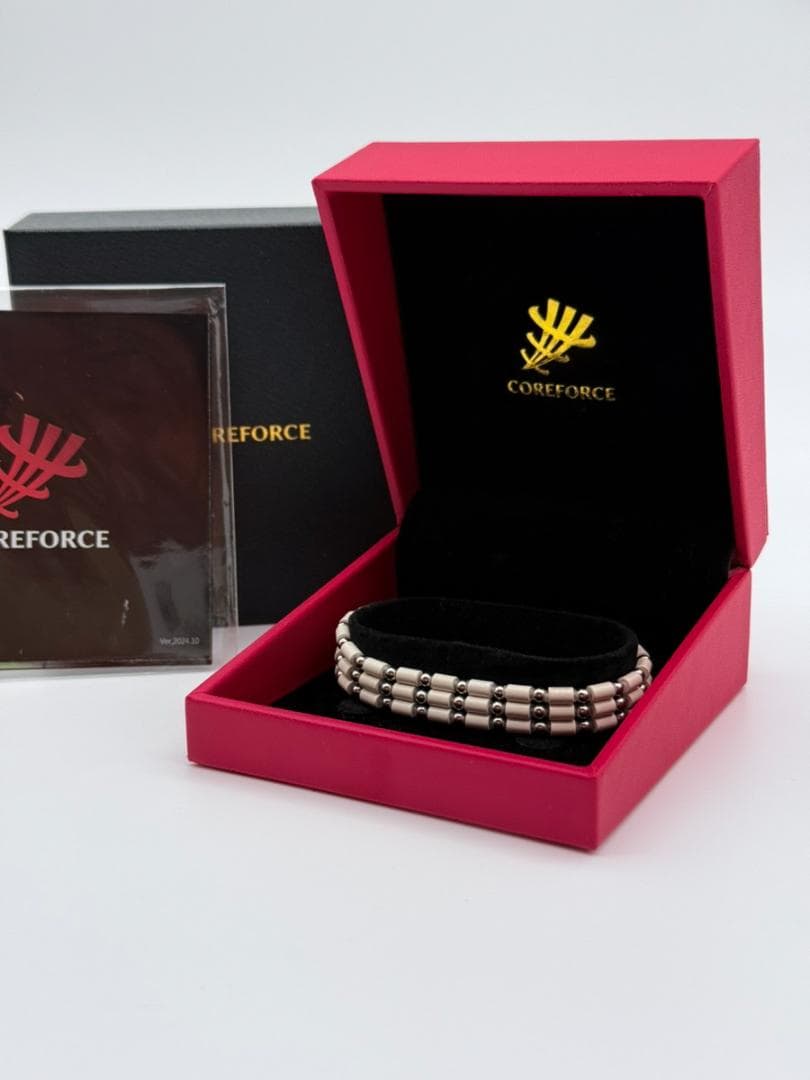 コアフォース ループ SUS 50 ホワイト ブレスレット ネックレス 正規品