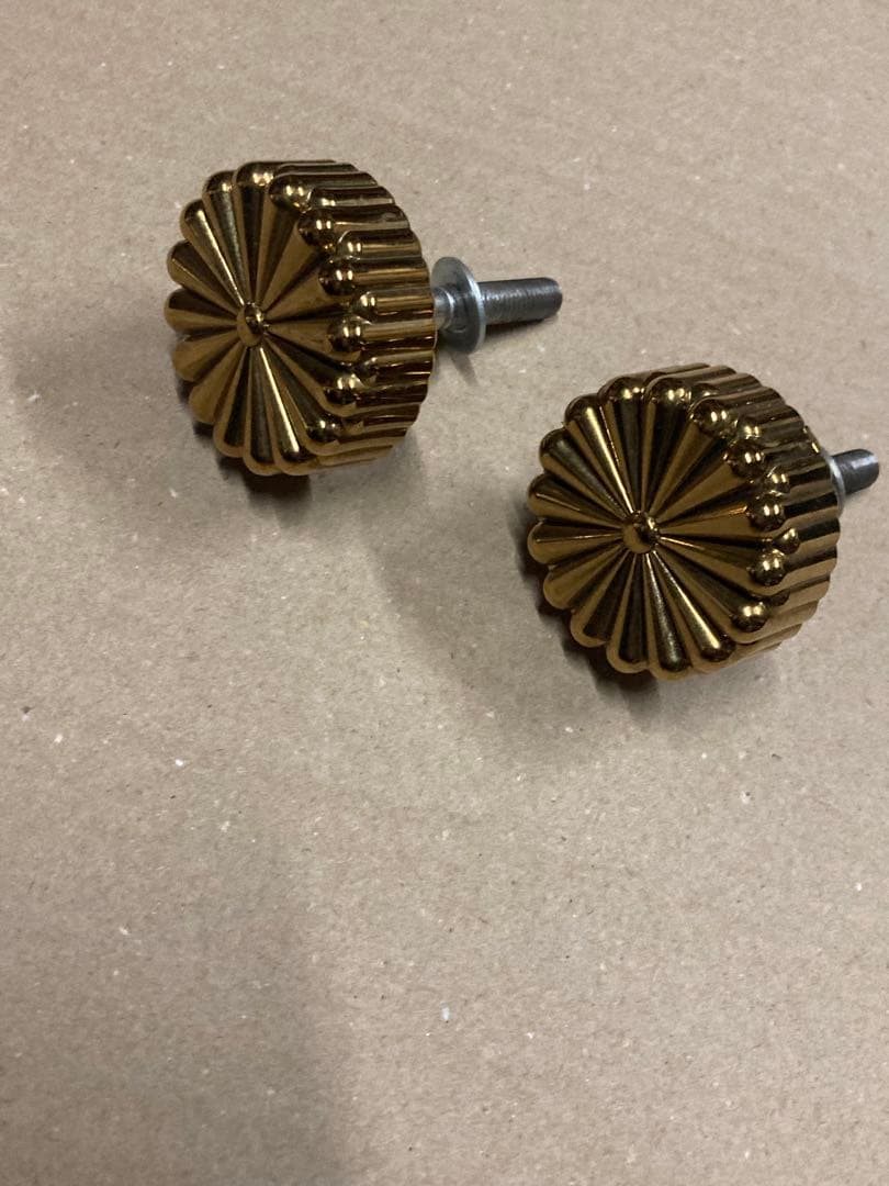 希少‼️モンキー　クルクルハンドルノブ CKカスタム ハンドルノブ アルミ製 ビレッド モンキー ゴリラ ダックス