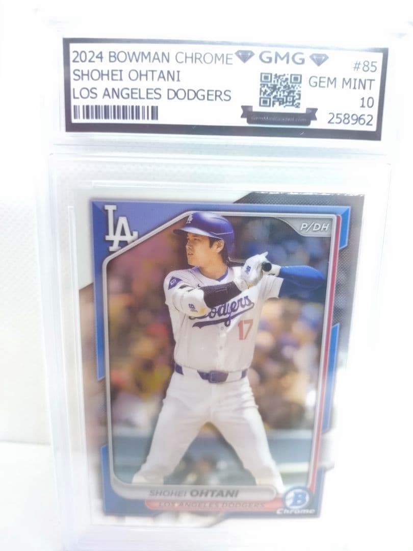 大谷翔平 2024 BOWMAN CHROME GEMMINT 10 ドジャース