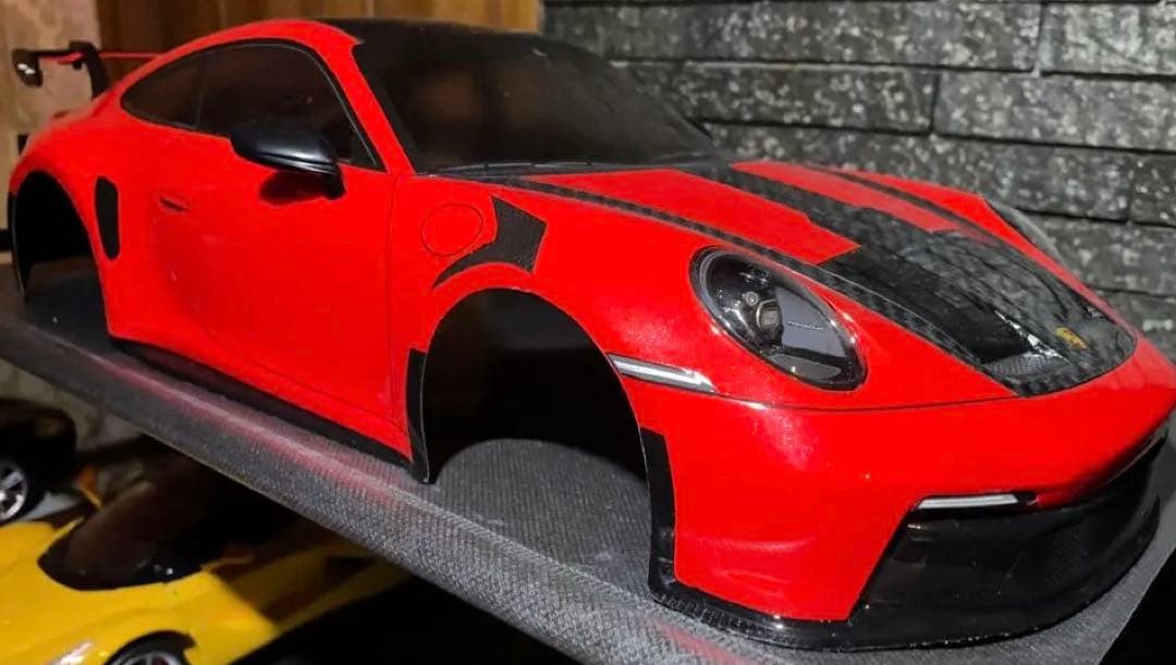 未使用 ポルシェ 911 GT3 タミヤ ボディ タミヤ XBシリーズ 1/10RC XB ポルシェ 911 GT3 R (992) (TT-02