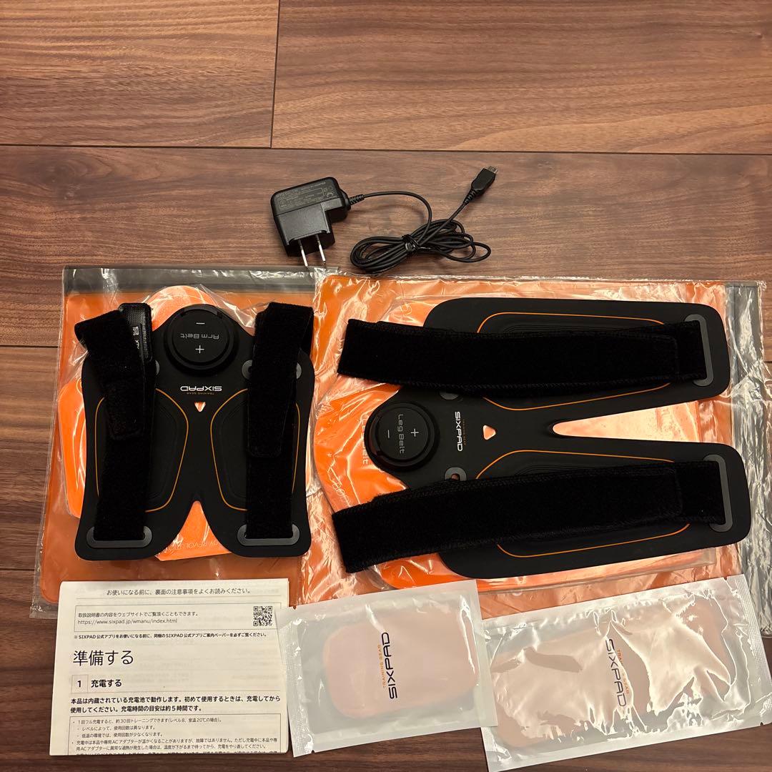 アームベルト　レッグベルト　2台セット シックスパッド