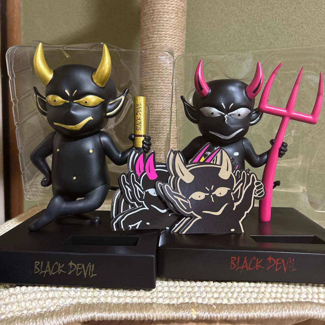 ブラックデビルフィギュア2 体　 ステッカー6枚 m68470103710_1.jpg?1729339384