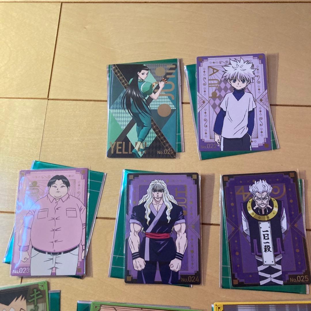 ハンターハンター 銀だこ 第3弾 全10種 カード＋スリーブ付き コンプ