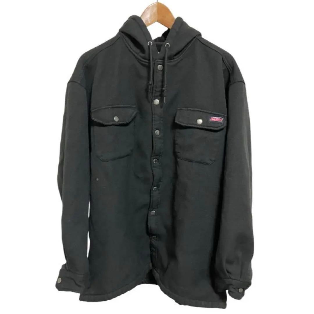 Dickies フード付きブラックジャケット - メルカリ