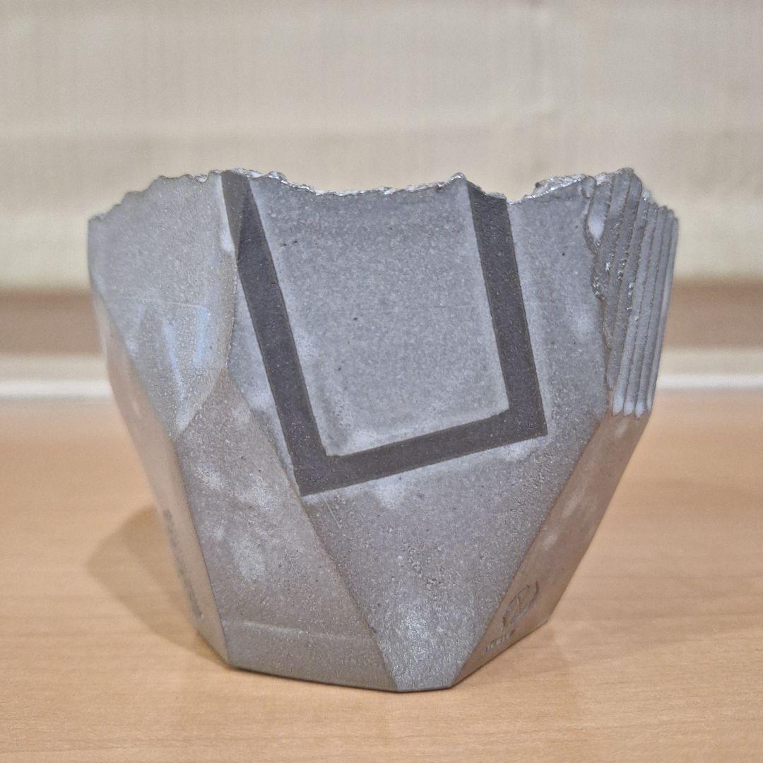 N/OH×BOTANIZE⭐澪標⭐ノウ×ボタナイズ鉢グラキリスパキプスオベサ N/OH 澪標 盆栽鉢〝リッチブラック〟XS no.1004118 | 芽の巣山