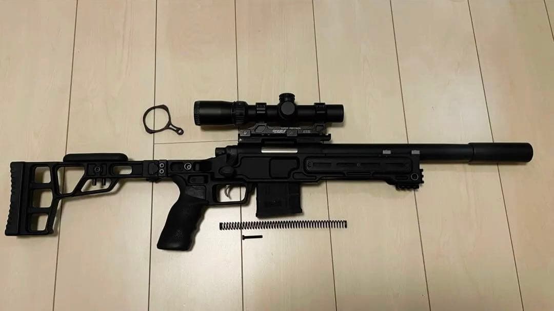 東京マルイ　VSR-10カスタム　スナイパー　エアガン　トイガン TOKYO MARUI（東京マルイ） VSR-10 リアルショック ウッドタイプ