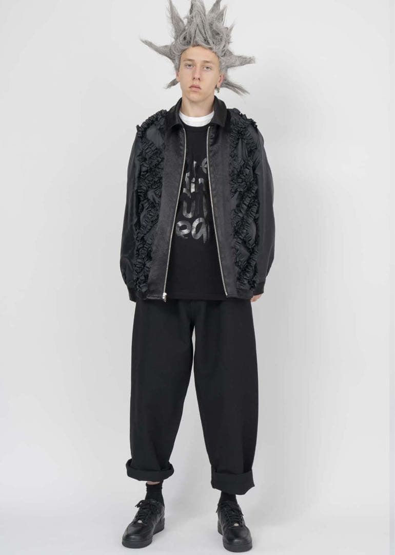 ゆ*う様 BLACK COMME des GARCONS リバーシブルフリル ブ