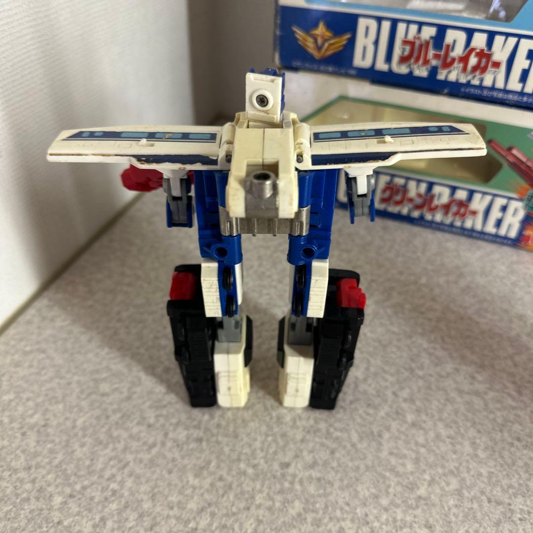 レトロ 当時物 勇者エクスカイザー グリーンレイカー ブルーレイカー